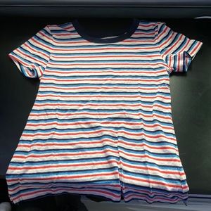 Striped short sleeve t shirt
